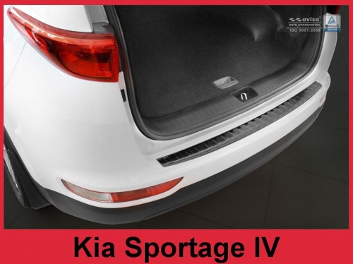 Kryt prahu zadních dveří Kia Sportage IV <br>- černý grafit
