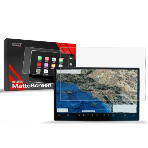 Matná folie na LCD display navigace Tesla Model S Plaid