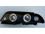 Přední světla s Angel Eyes BMW E46