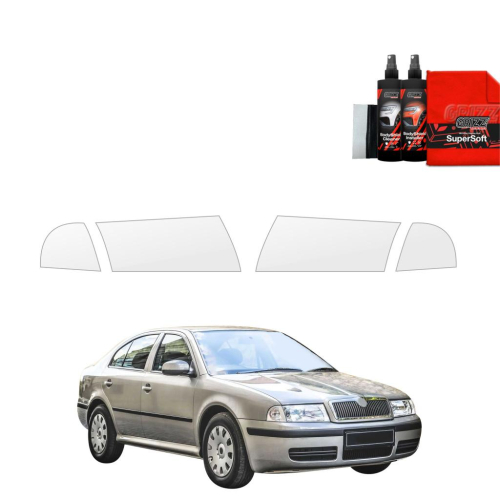 Ochranná folie GRIZZ na přední světlomety Skoda Octavia