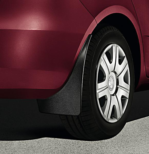 Lapače nečistot - zástěrky Škoda Fabia II Combi - zadní, originál