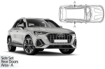 Sluneční clony CarShades Audi Q3 Spotback 5-dveř. 