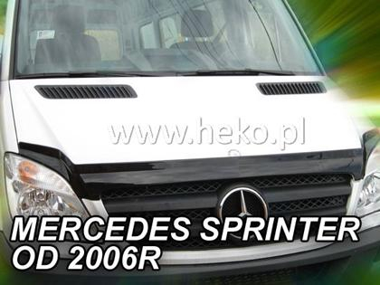 Plexi lišta přední kapoty Mercedes Sprinter 06+