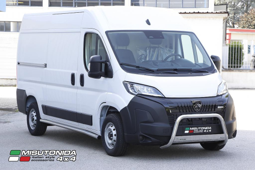 Nerezový přední ochranný rám Citroen Jumper III 2024 facelift, 63mm