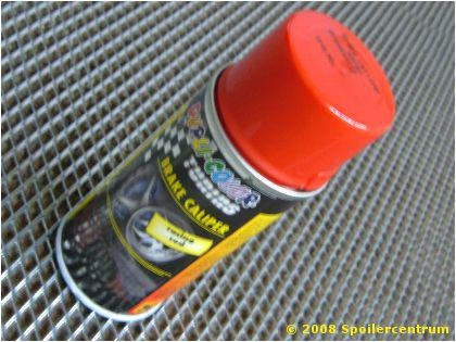 Barva na brzdiče - spray červený - 400ml