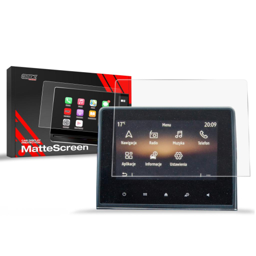 Matná folie na LCD display navigace Renault Arkana