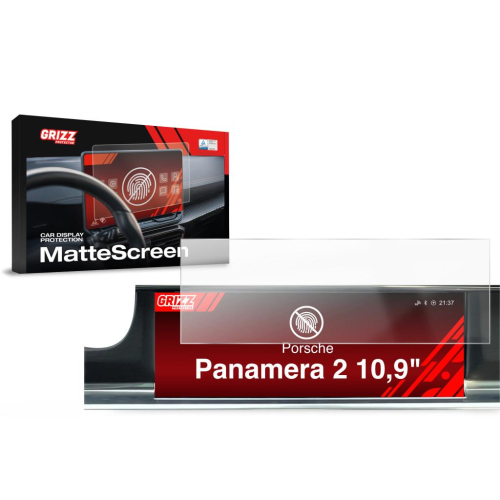 Matná folie na LCD display navigace Porsche Panamera 2
