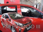 Deflektory-ofuky oken KIA Picanto III - přední+zadní