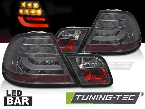 Zadní LED světla pro BMW E46 Cupe, kouřové provedení