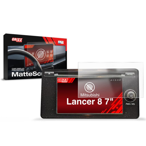 Matná folie na LCD display navigace Mitsubishi Lancer 8
