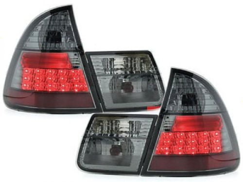Zadní světla s LED BMW E46 Touring kouřová