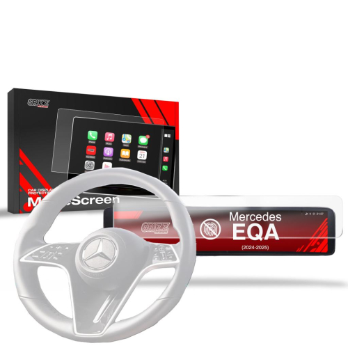 Matná folie na LCD display navigace Mercedes EQA (2024-2025)