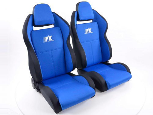 Sportovní sedačky FK Automotive Race 5 blue