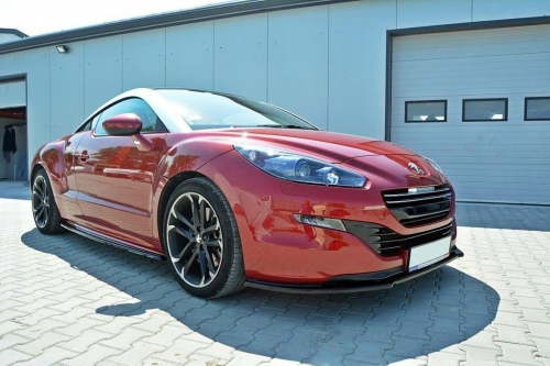 MAXTON spoiler - splitter předního nárazníku V.1 Peugeot RCZ Mk1 Facelift