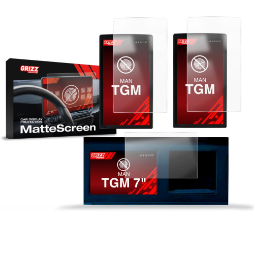 Matná folie na LCD display navigace MAN TGM