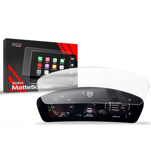 Matná folie na LCD display navigace Porsche Macan 4 (2025)