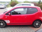 Lišty dveří Volkswagen Up - 3dvéř.