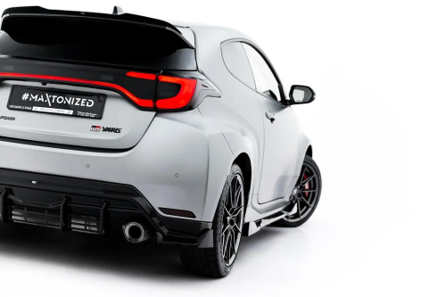 Boční spoilery zadního nárazníku V.4 verze pro Toyota GR Yaris Mk4 Facelift