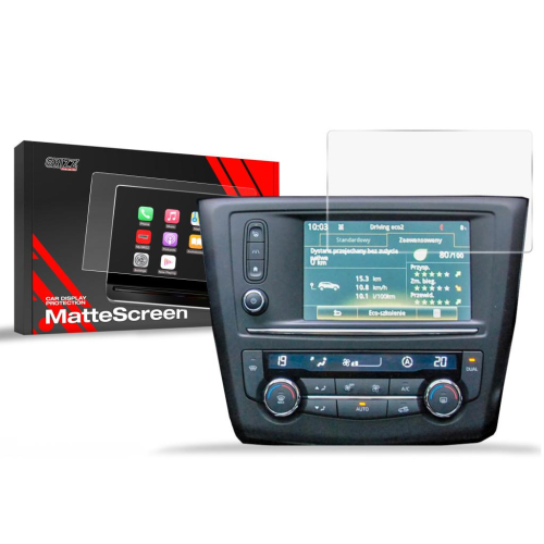 Matná folie na LCD display navigace Renault Kadjar