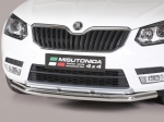 Přední nerez ochranný rám Škoda Yeti facelift, 63mm