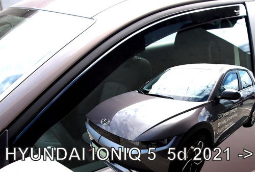 Deflektory-ofuky oken Hyundai Ioniq 5dvéř., přední