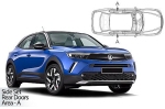 Sluneční clony CarShades Opel Mokka II - 2 ks