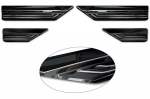 Nerez kryty prahů Lexus NX II - černé