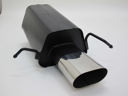 Sportovní výfuk Novus Mercedes CLK (W209) 1x135/75mm ostré hrany