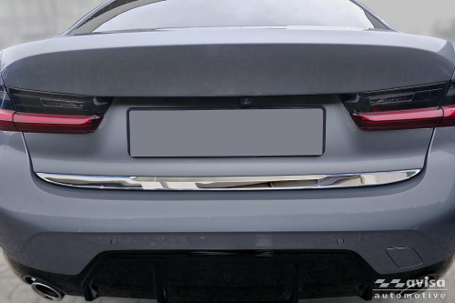 AVISA nerez lišta hrany dveří kufru BMW M3 G20/G80 M-Paket a M3 Competition - lesk