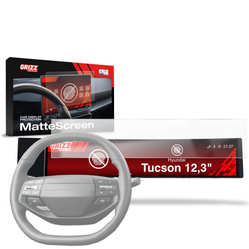 Matná folie na LCD display navigace Hyundai Tucson