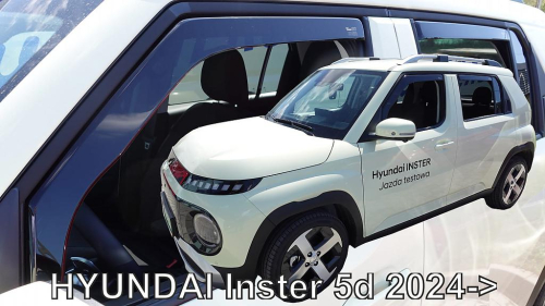 Deflektory-ofuky oken Hyundai Inster (+ zadní)