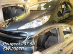 Deflektory-ofuky oken Peugeot 207 combi