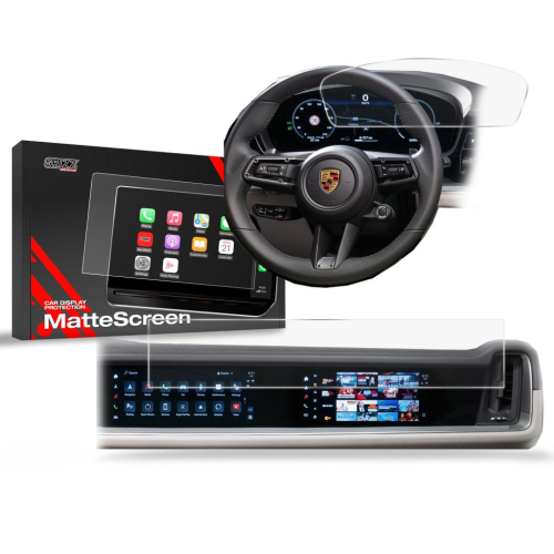 Matná folie na LCD display navigace Porsche Cayenne 3