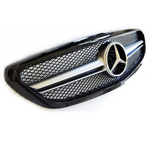 Sportovní maska s logem Mercedes C Class W205 - černá