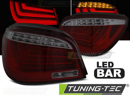 Zadní světla LED BAR BMW E60 LCI červeno-kouřová