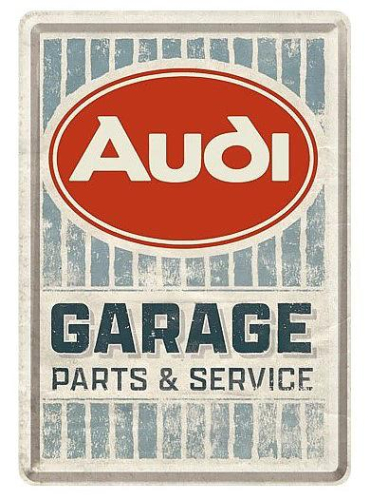 Retro pohlednice - Audi - Garage 10x14,5cm