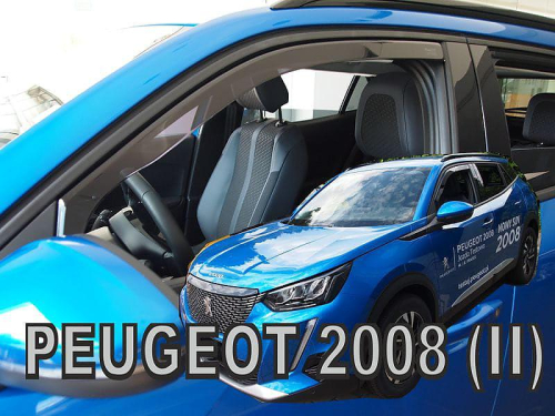 Deflektory-ofuky oken Peugeot 2008 II 