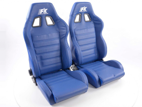 Sportovní sedačky FK Automotive Race 4 blue