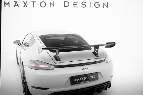 Karbonový spoiler kufru - křídlo V.1 Porsche 718 Cayman 982c
