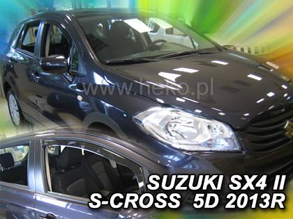 Deflektory-ofuky oken Suzuki SX4 S-Cross