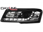 Přední světla černá Angel Eyes Fiat Stilo