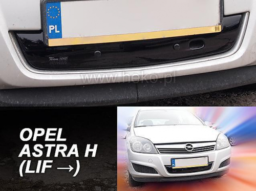 Zimní clona Opel Astra H dolní, po Facelift