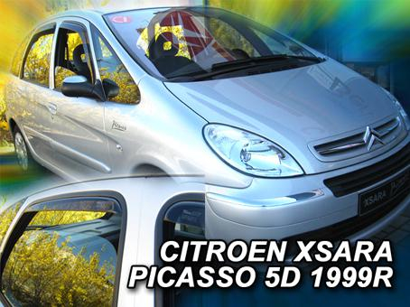 Deflektory-ofuky oken Citroen Xsara Picasso (+ zadní)