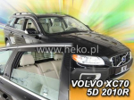 Deflektory-ofuky oken Volvo XC70 + zadní