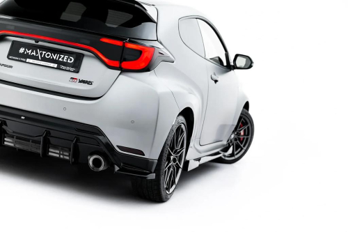 Boční spoilery zadního nárazníku V.3 verze pro Toyota GR Yaris Mk4 Facelift
