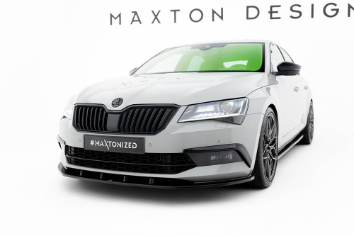 Spoiler předního nárazníku V3 Škoda Superb III Liftback / Combi 