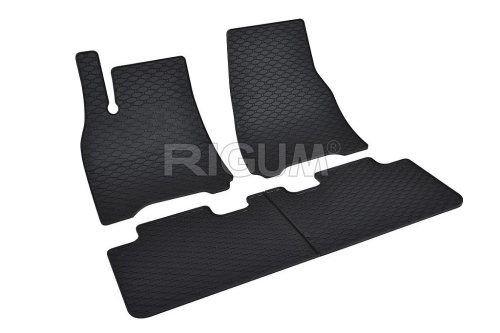 RIGUM gumové koberce Tesla Model Y