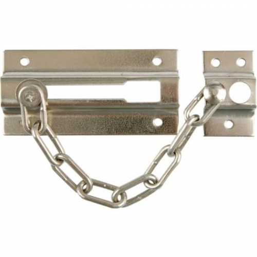 Řetěz na dveře stříbrný