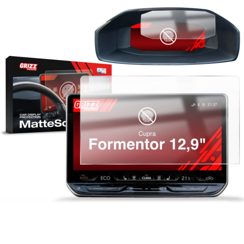 Matná folie na LCD display navigace Cupra Formentor