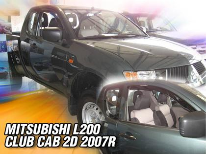 Deflektory-ofuky oken Mitsubishi L 200 Club Cab